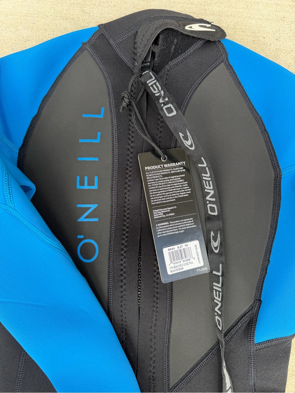 Surf O’Neill Wetsuit- Ocean Surfboard Bodyboarding Summer Vacation Youth 10 - Picture 4 of 4